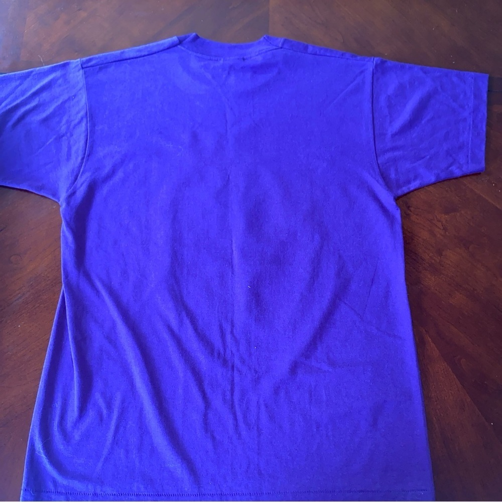 Vintage MICKEY MOUSE FLORIDA T-Shirt Purple  L 50/50 Single Stitch USA Grail‎ - Picture 8 of 10
